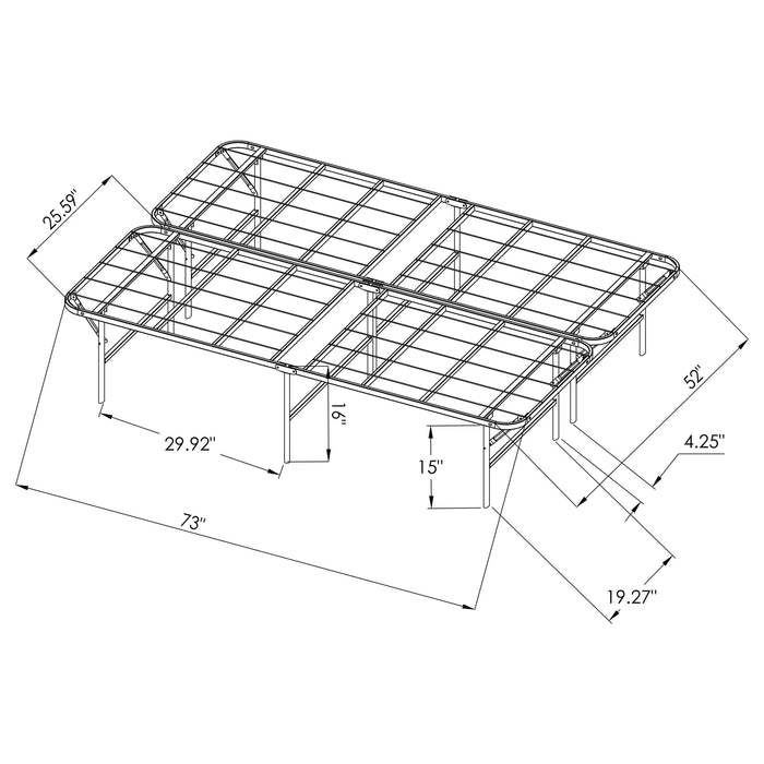 Five Star Furniture - Mabel Foldable Platform Bed Frame