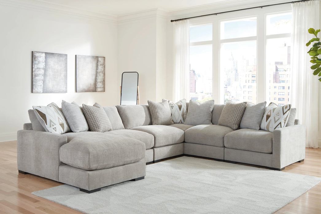 Five Star Furniture - Aslan Court Sectional with Chaise
