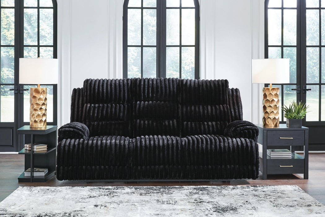 Five Star Furniture - Rhine Falls Power Reclining Sofa with Drop Down Table