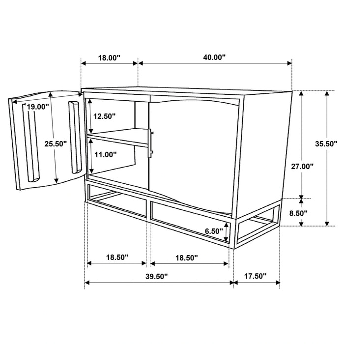 Five Star Furniture - Zara Accent Cabinet
