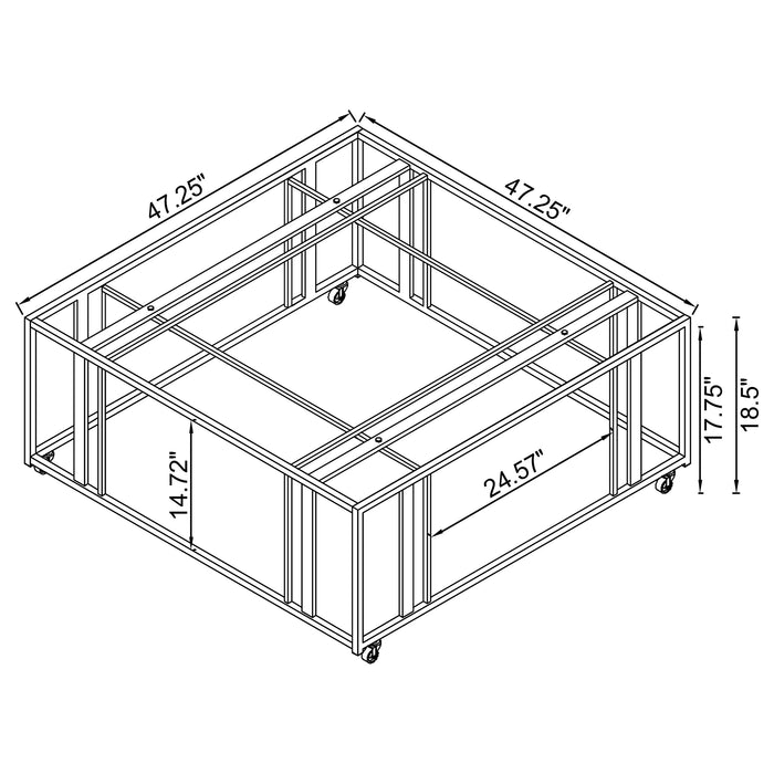 Five Star Furniture - Adri Mobile Coffee Table
