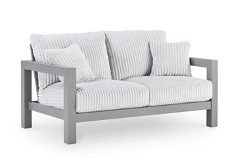 Five Star Furniture - Hurley Park Outdoor Loveseat with Cushion