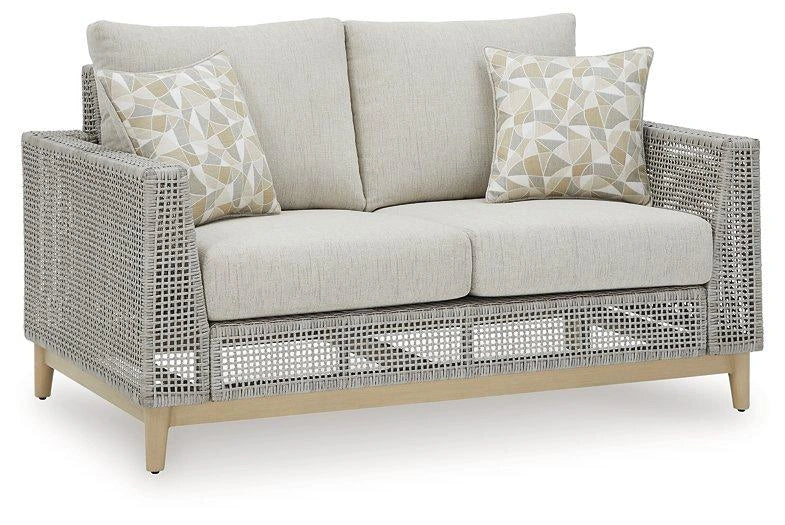 Five Star Furniture - Seton Creek Outdoor Loveseat with Cushion image