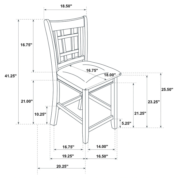 Five Star Furniture - Lavon Counter Height Dining Set