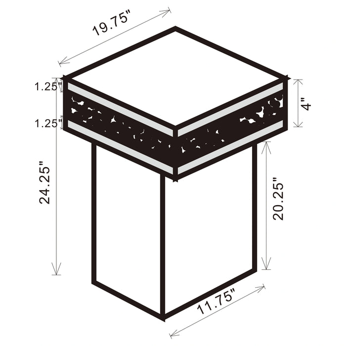 Five Star Furniture - Elora Side Table