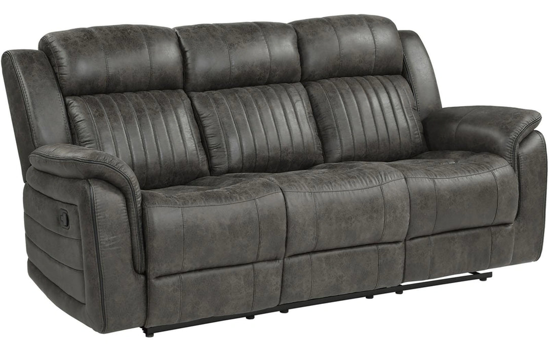 Five Star Furniture - Centeroak Double Reclining Sofa in Gray 9479BRG-3