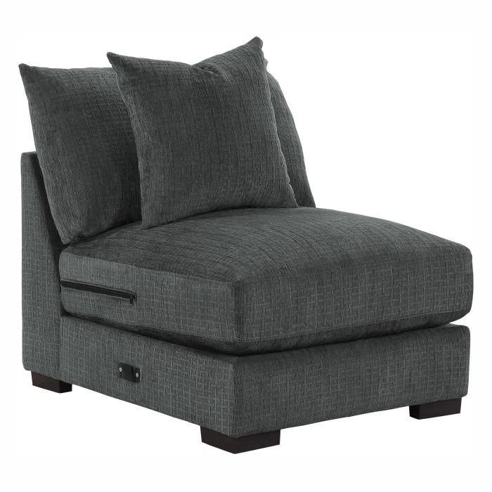 Five Star Furniture - Worchester Armless Chair in Gray 9857DG-AC