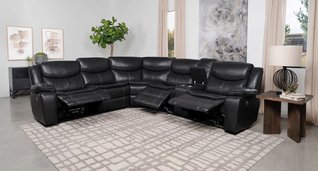 Five Star Furniture - Sycamore Power Reclining Sectional Sofa