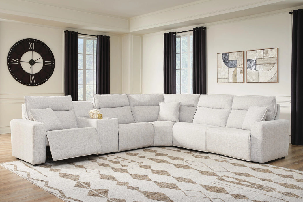 Five Star Furniture - Modmax II Reclining Sectional with Console