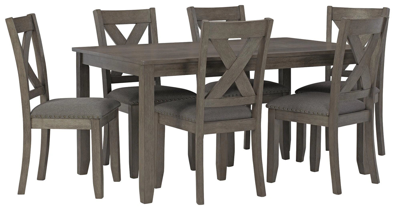 Five Star Furniture - Caitbrook Dining Table and Chairs (Set of 7)