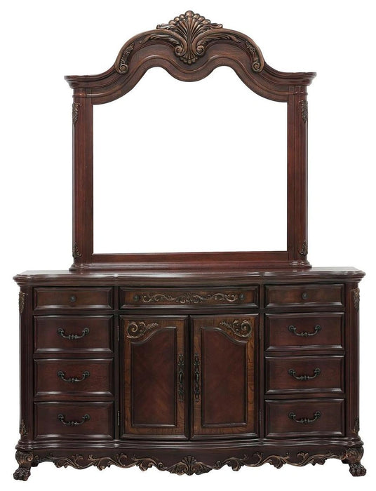 Five Star Furniture - Deryn Park Mirror in Cherry 2243-6