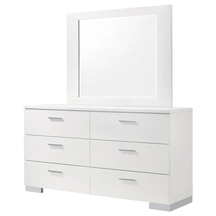 Five Star Furniture - Felicity Dresser with Mirror