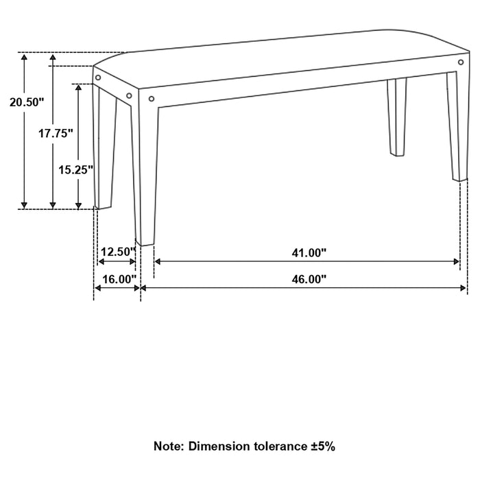 Five Star Furniture - Lamont Accent Bench