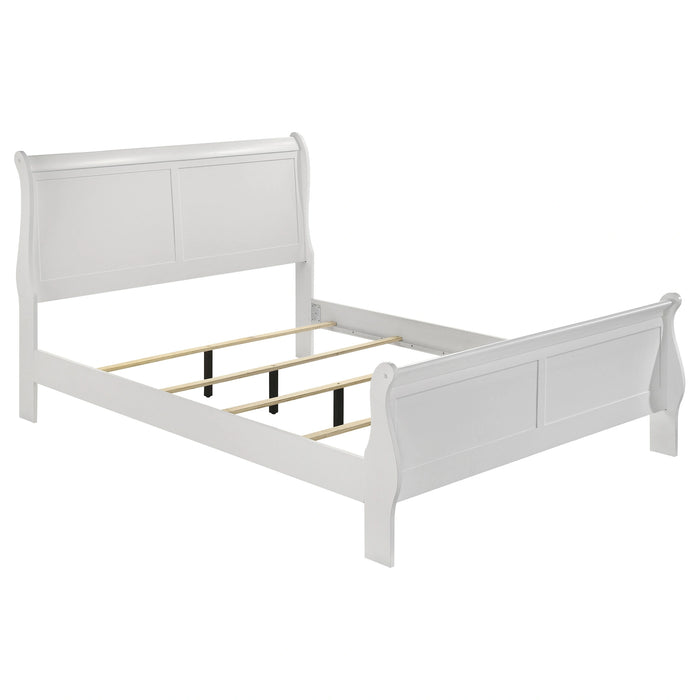 Five Star Furniture - Louis Philippe Sleigh Panel Bed