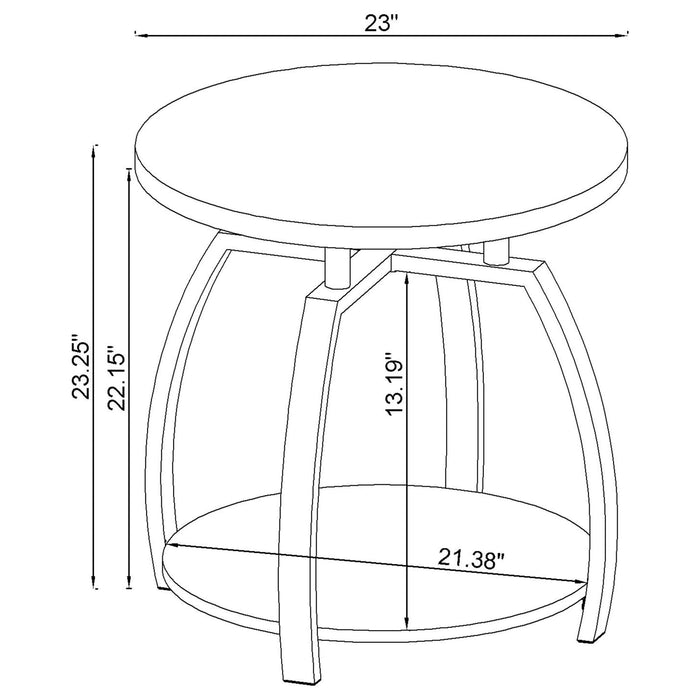 Five Star Furniture - Dacre Mobile Coffee Table Set