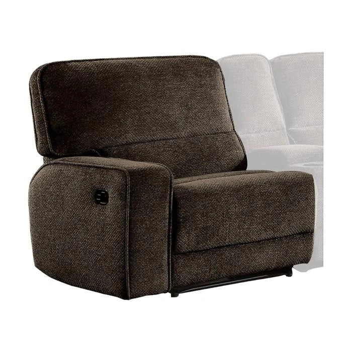 Five Star Furniture - Shreveport Left Side Reclining Chair in Brown 8238-LR