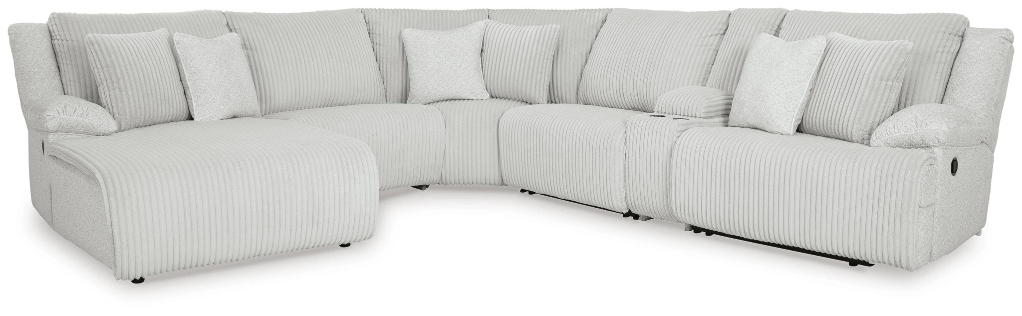 Five Star Furniture - Top Tier Reclining Sectional with Chaise