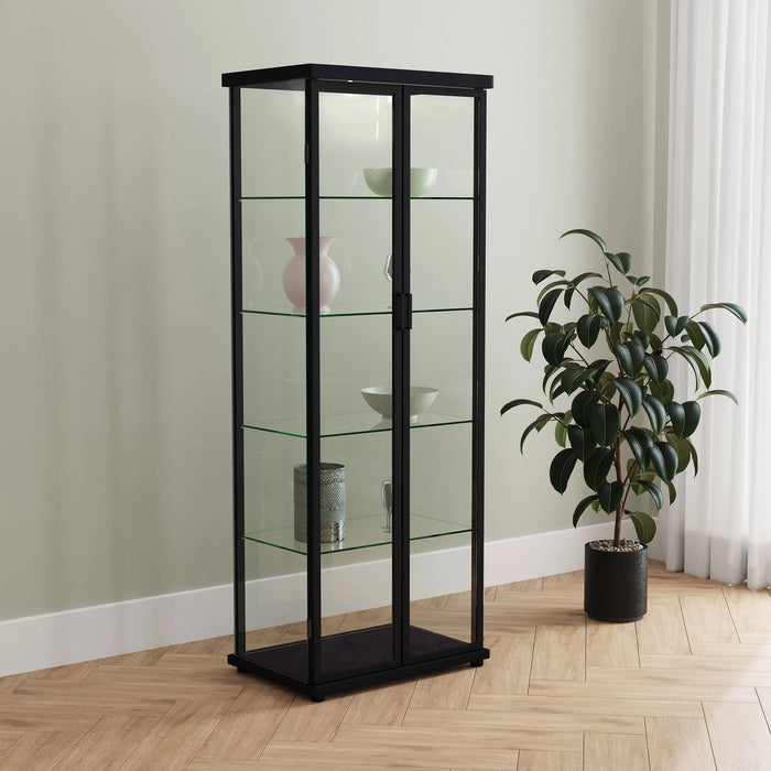 Five Star Furniture - Aero Curio Cabinet with LED Lighting