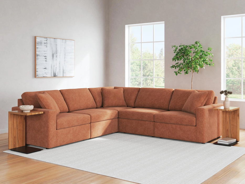 Five Star Furniture - Modmax 5-Piece Next-Gen Nuvella Performance Fabric Modular Sectional