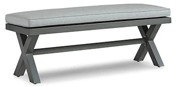 Five Star Furniture - Elite Park Outdoor Bench with Cushion