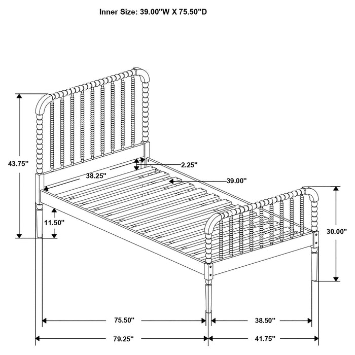 Five Star Furniture - Jones Open Frame Platform Bed