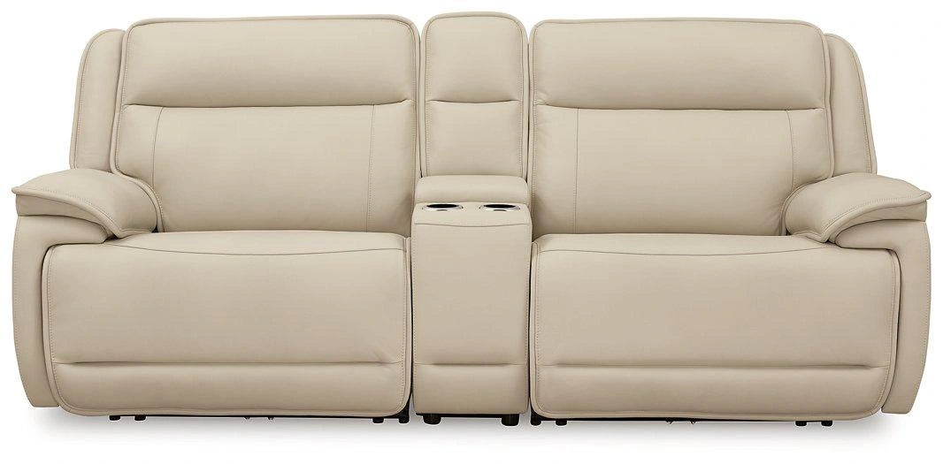 Five Star Furniture - Double Deal Power Reclining Loveseat Sectional with Console image
