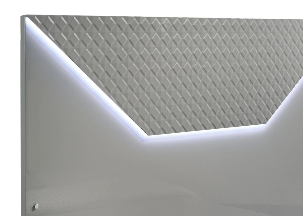 Five Star Furniture - Ives Panel Bed with LED Lighting