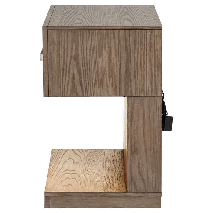 Five Star Furniture - Kenora Nightstand with LED Lighting