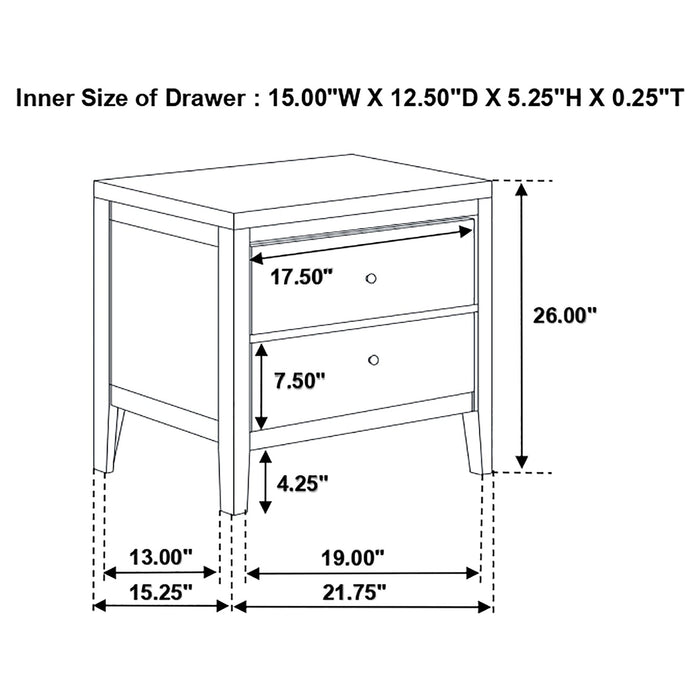 Five Star Furniture - Carlton Nightstand