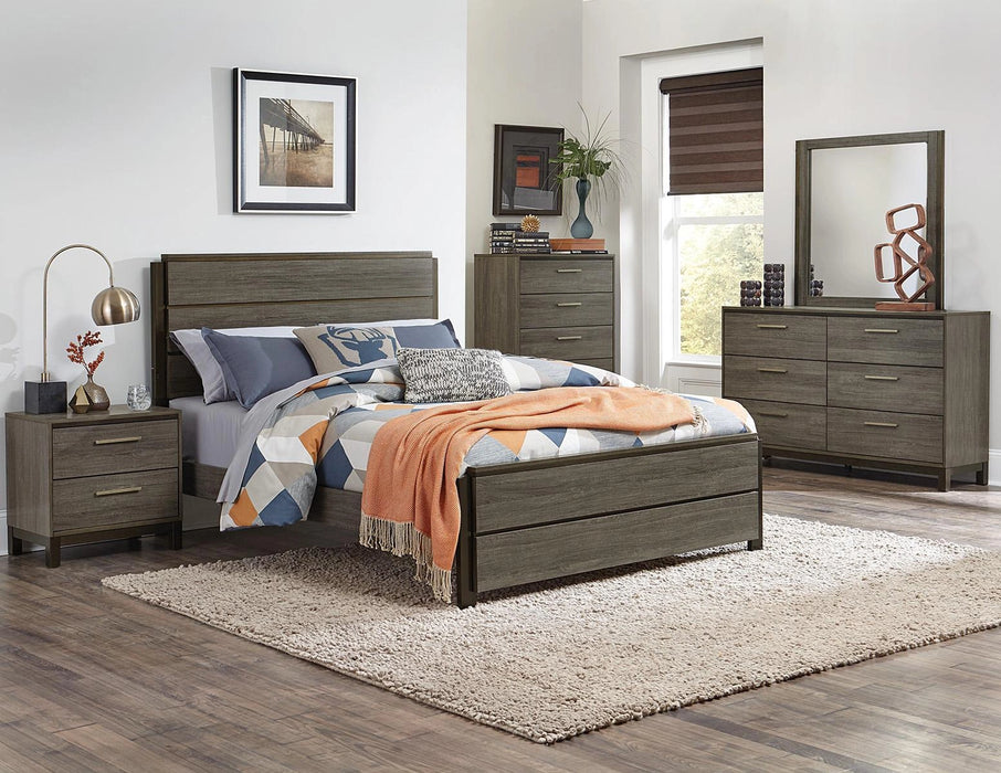 Five Star Furniture - Vestavia 5 Drawer Chest in Gray 1936-9