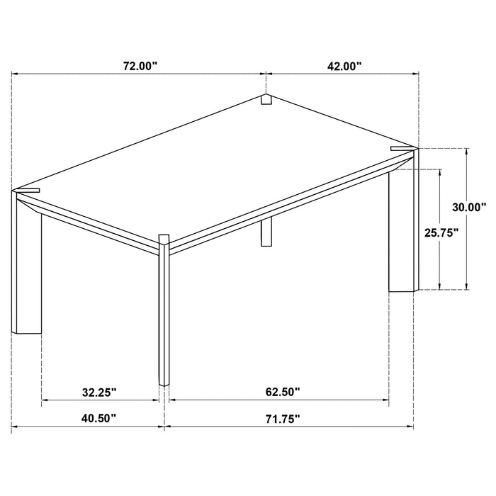 Five Star Furniture - Bruner Dining Table