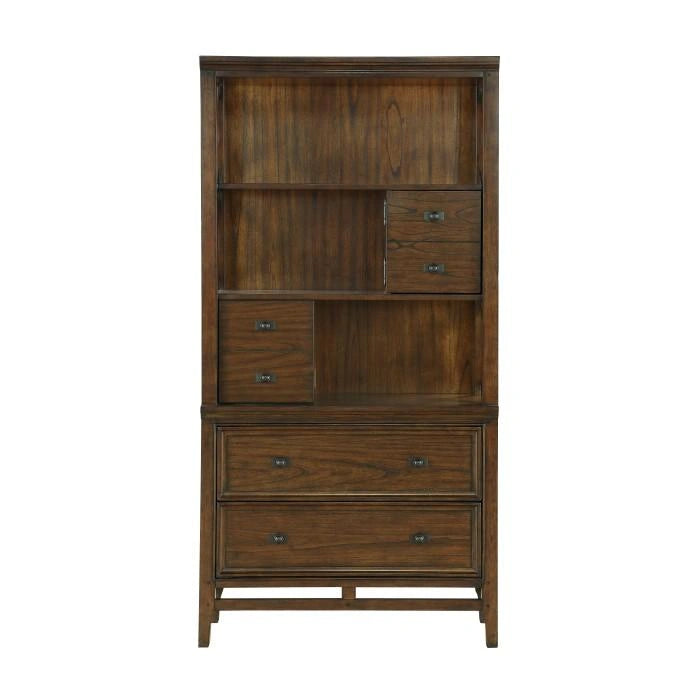 Five Star Furniture - Frazier Bookcase in Brown Cherry 1649-18