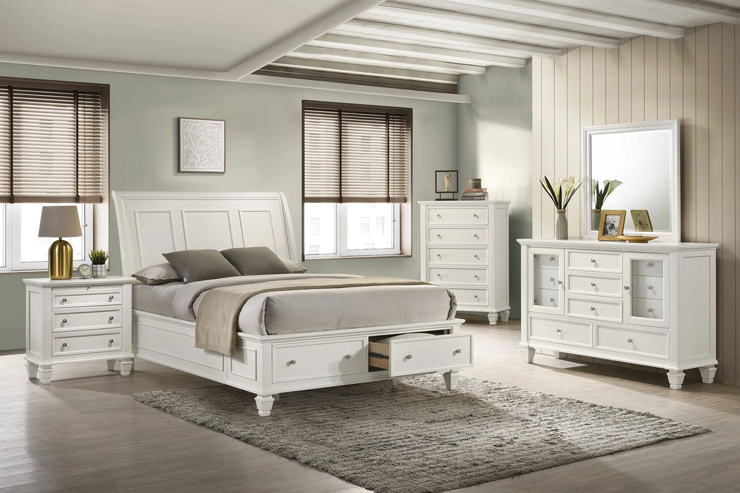 Five Star Furniture - Sandy Beach Panel Platform Storage Bed