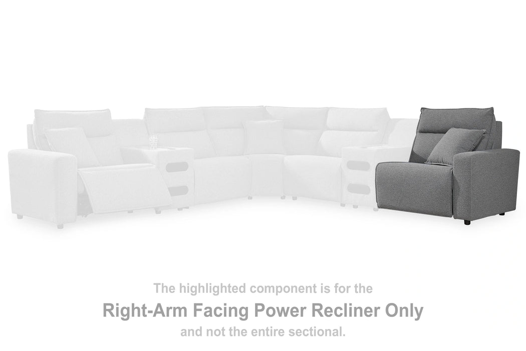 Five Star Furniture - Modmax II Power Reclining Sectional with Audio Consoles