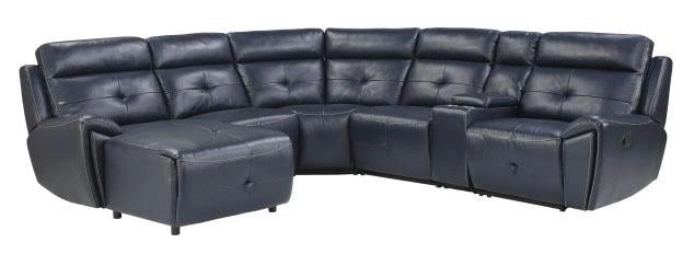 Five Star Furniture - Avenue Left Side Chaise in Navy 9469NVB-LC