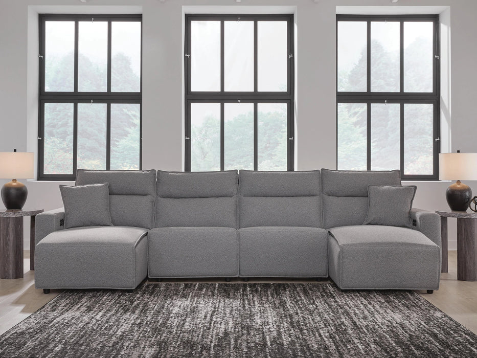 Five Star Furniture - Modmax Power Reclining Sectional with Chaise