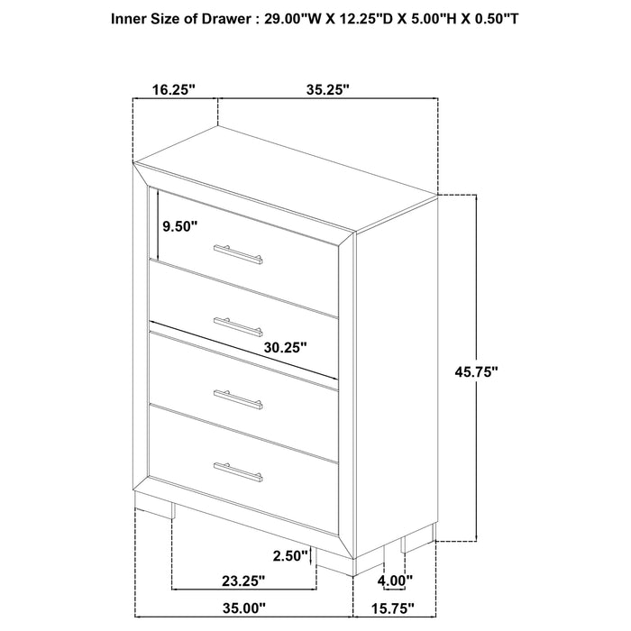 Five Star Furniture - Arielle Chest of Drawers