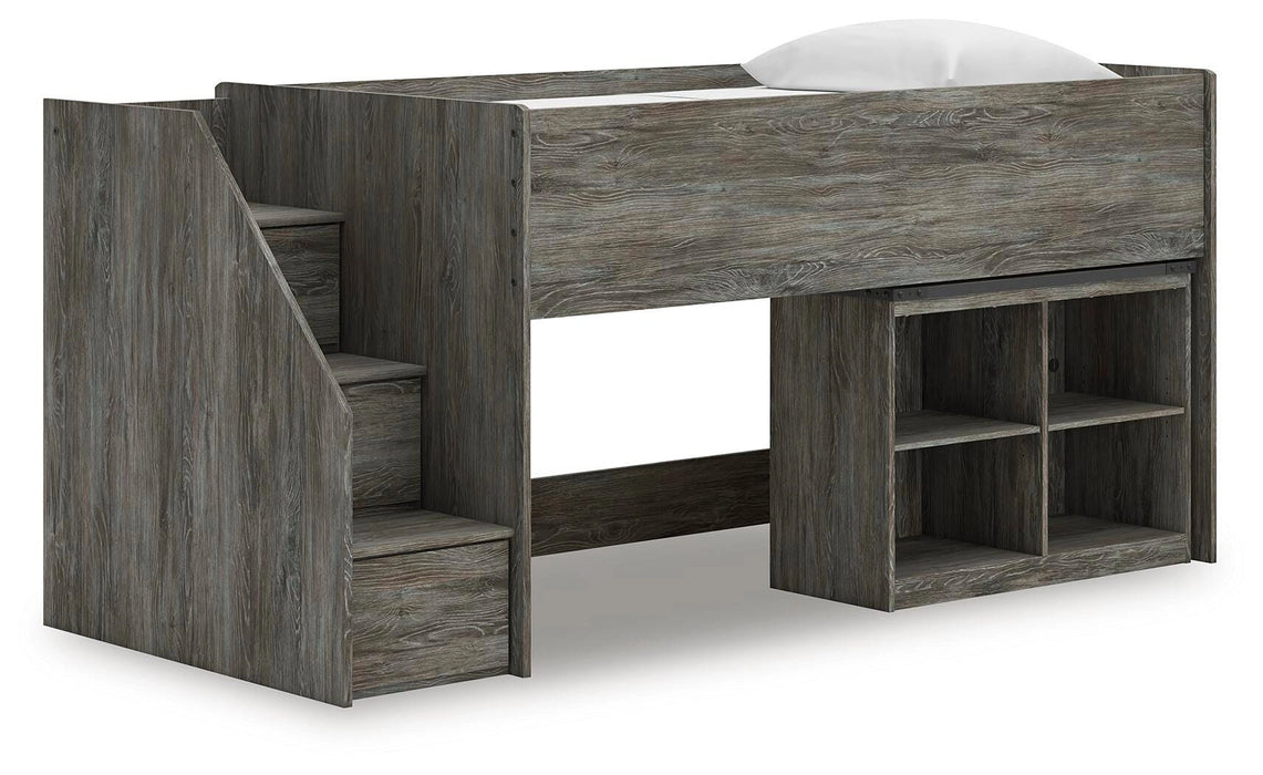Five Star Furniture - Frandern Loft Bed with Bookcase Storage