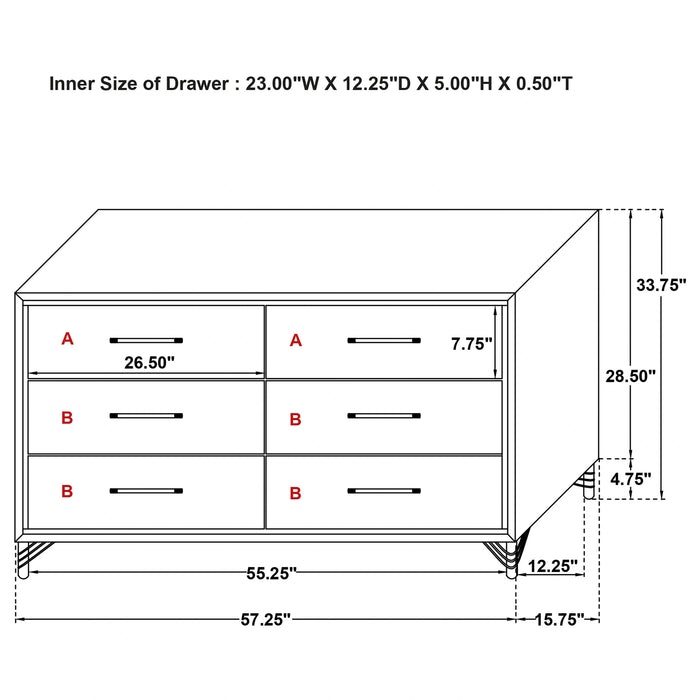 Five Star Furniture - Lucia Bedroom Set