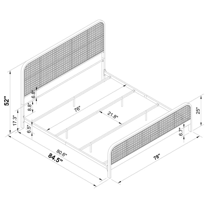 Five Star Furniture - Lanewood Panel Bed