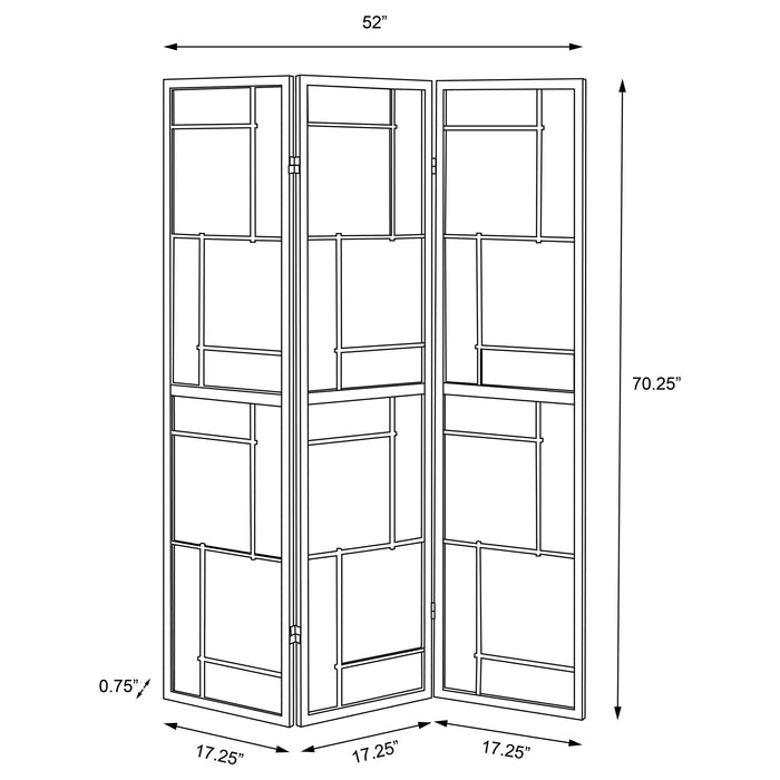 Five Star Furniture - Damis Three-Panel Room Divider
