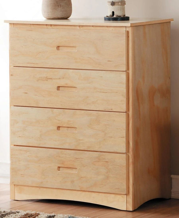 Five Star Furniture - Bartly 4 Drawer Chest in Natural B2043-9