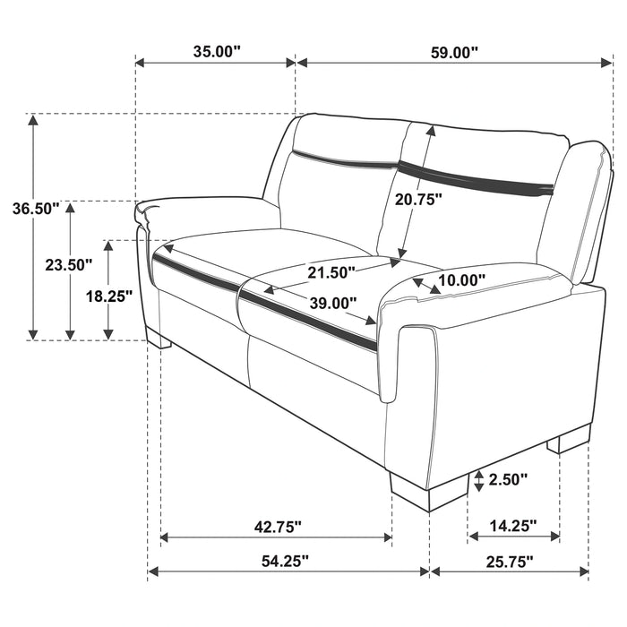 Five Star Furniture - Arabella Loveseat