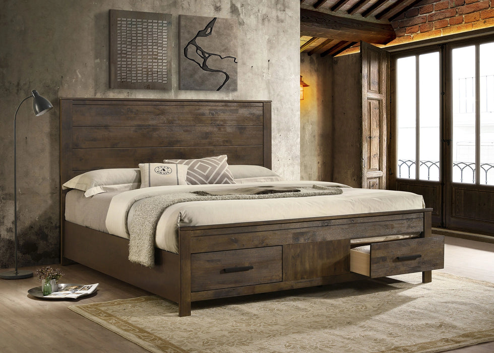 Five Star Furniture - Woodmont Panel Platform Storage Bed