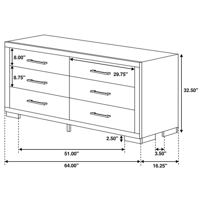 Five Star Furniture - Jessica Bedroom Set