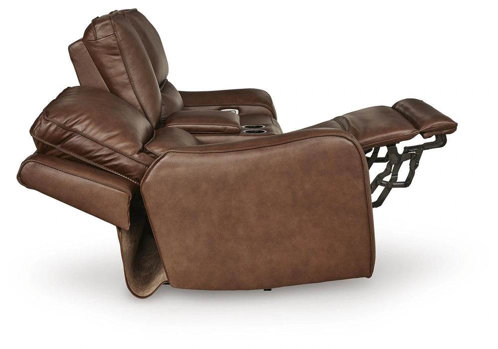 Five Star Furniture - DeepWakes Power Reclining Loveseat with Console
