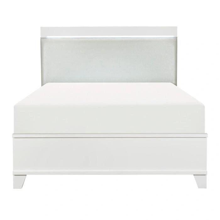 Five Star Furniture - Kerren King Platform Bed in White 1678WK-1EK*