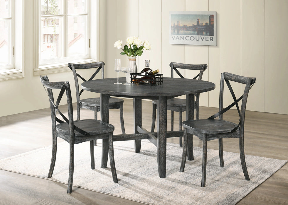 Five Star Furniture - Kendric Rustic Gray Dining Table