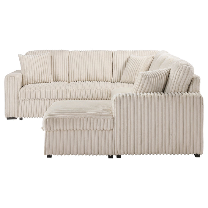 Five Star Furniture - Devonshire Pull-Out Sleeper Sectional Sofa