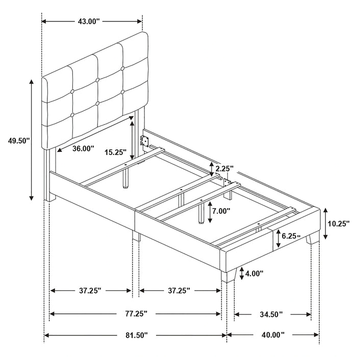 Five Star Furniture - Mapes Panel Bed